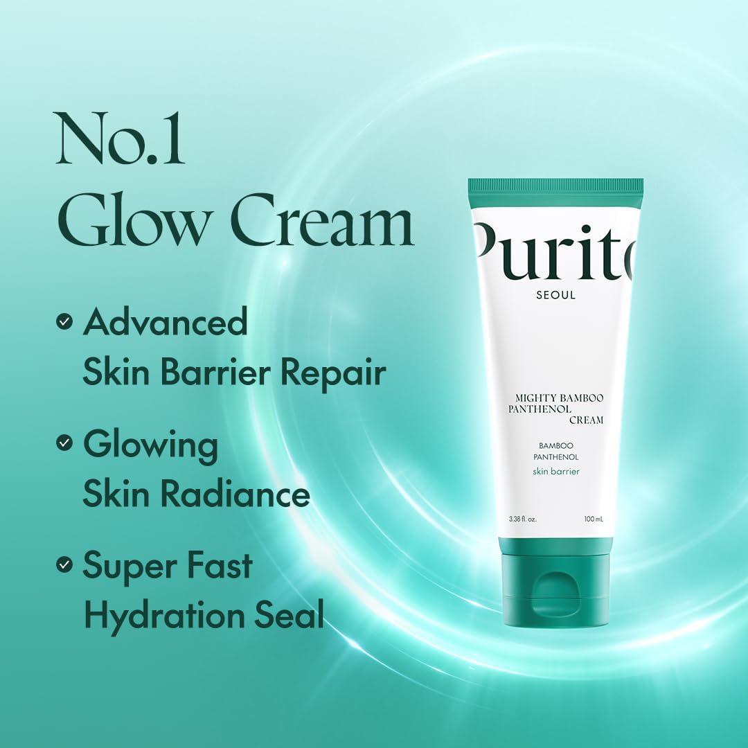 Purito SEOUL Mighty Bamboo Panthenol Cream 泛醇舒缓保湿强效面霜 100mL