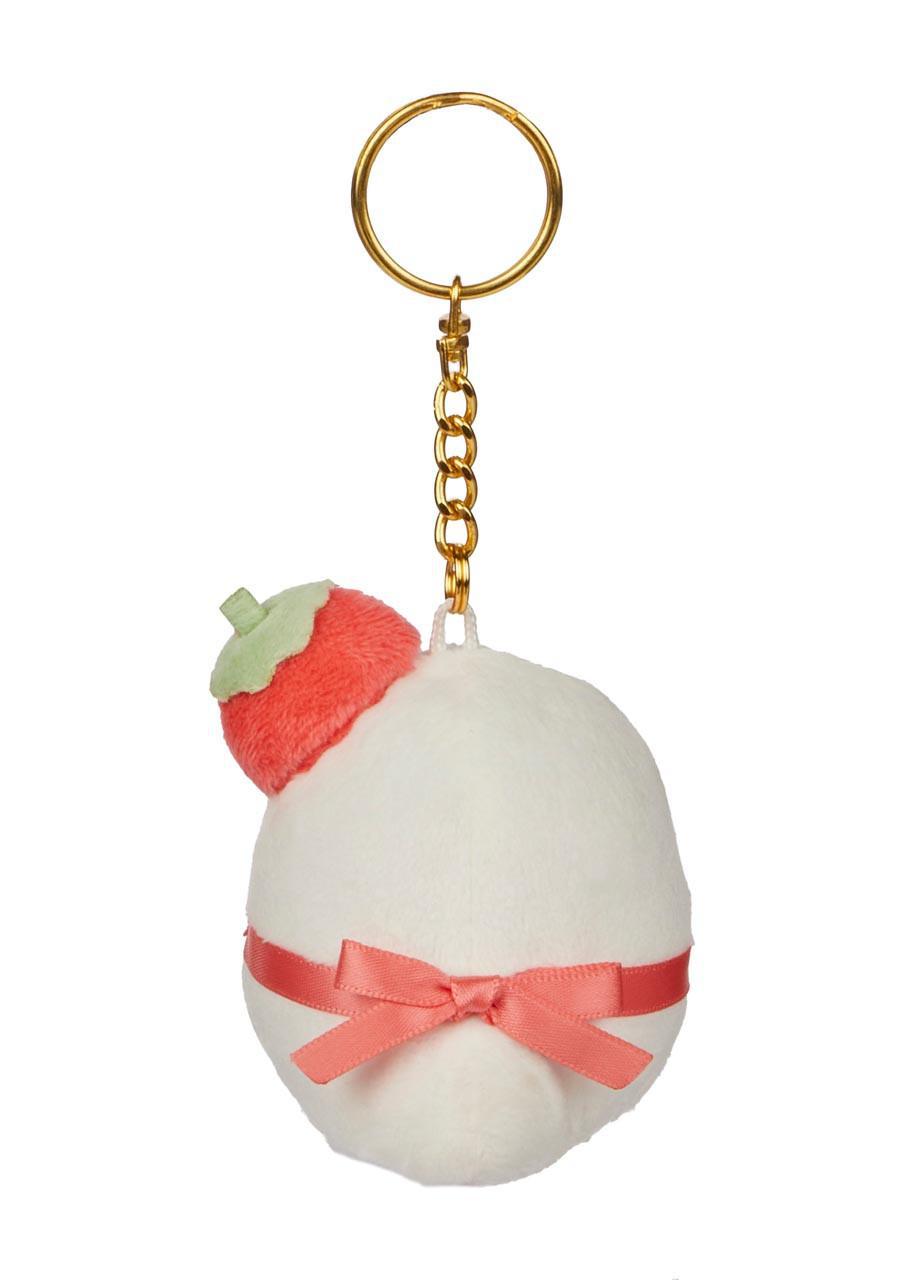 San-X Sumikkogurashi Obake San-X Original Strawberry Series Keychain 日本角落生物可爱钥匙扣挂件 1个