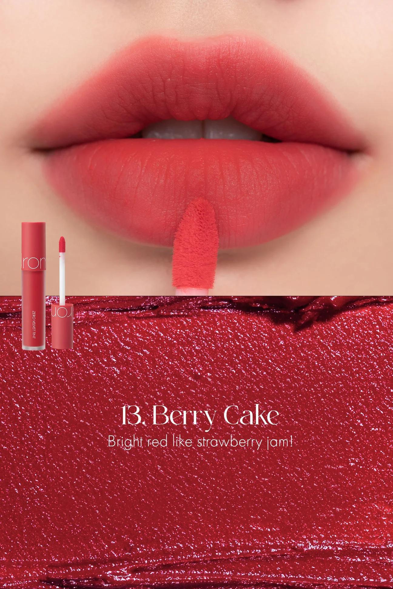 Rom&nd Zero Velvet Tint 柔魅得哑光雾面丝绒唇釉