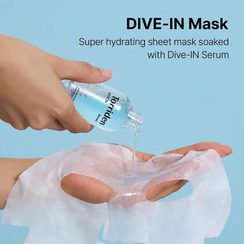Torriden Dive-In Low Molecule Hyaluronic Acid Mask Pack 低分子透明质酸深层保湿面膜 27ml
