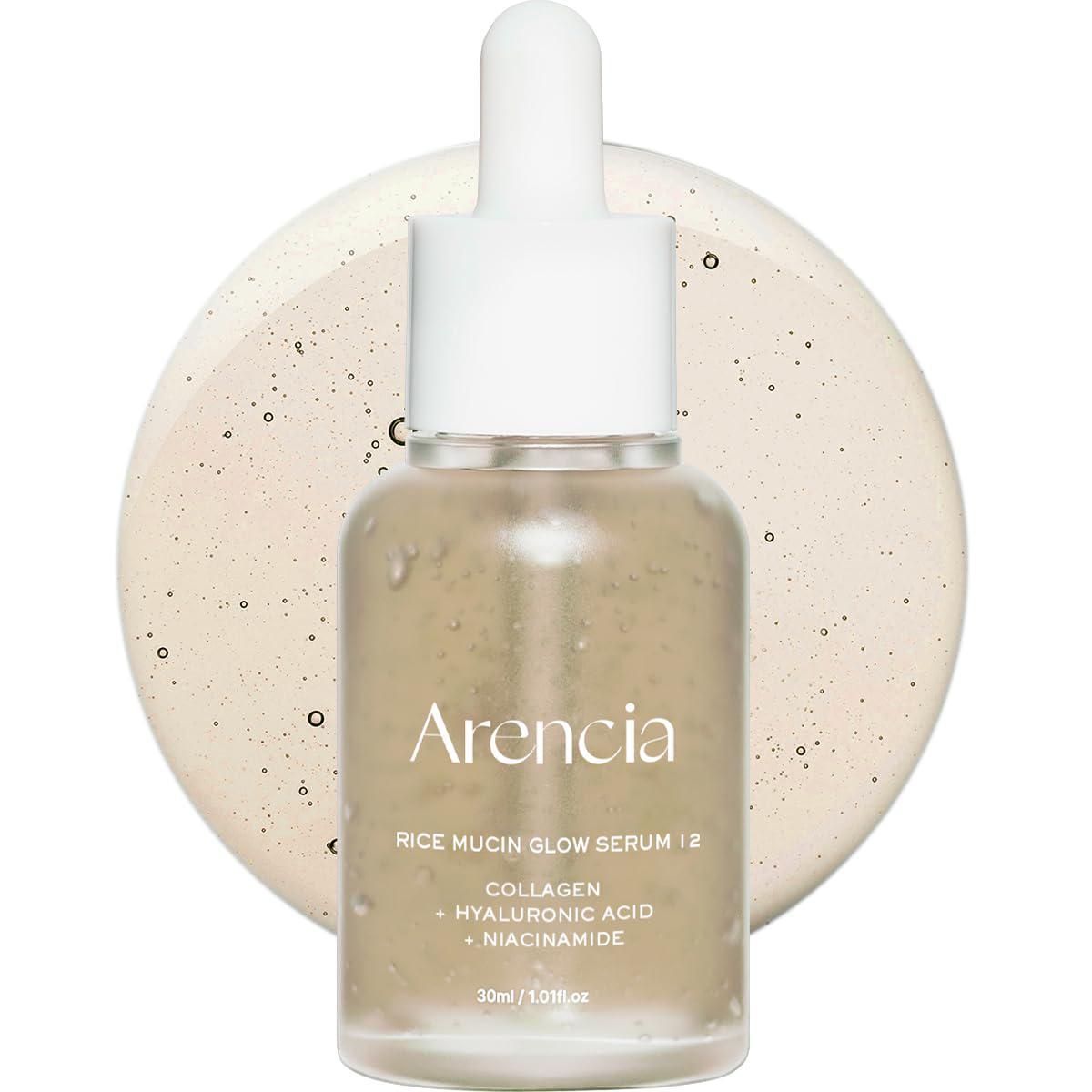Arencia Rice Mucin Glow Serum 韩国Arencia胶原蛋白亮白保湿精华 30mL