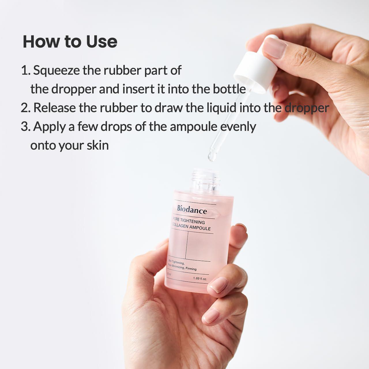 Biodance Pore Tightening Collagen Ampoule 贝欧丹斯胶原蛋白安瓶精华 50mL