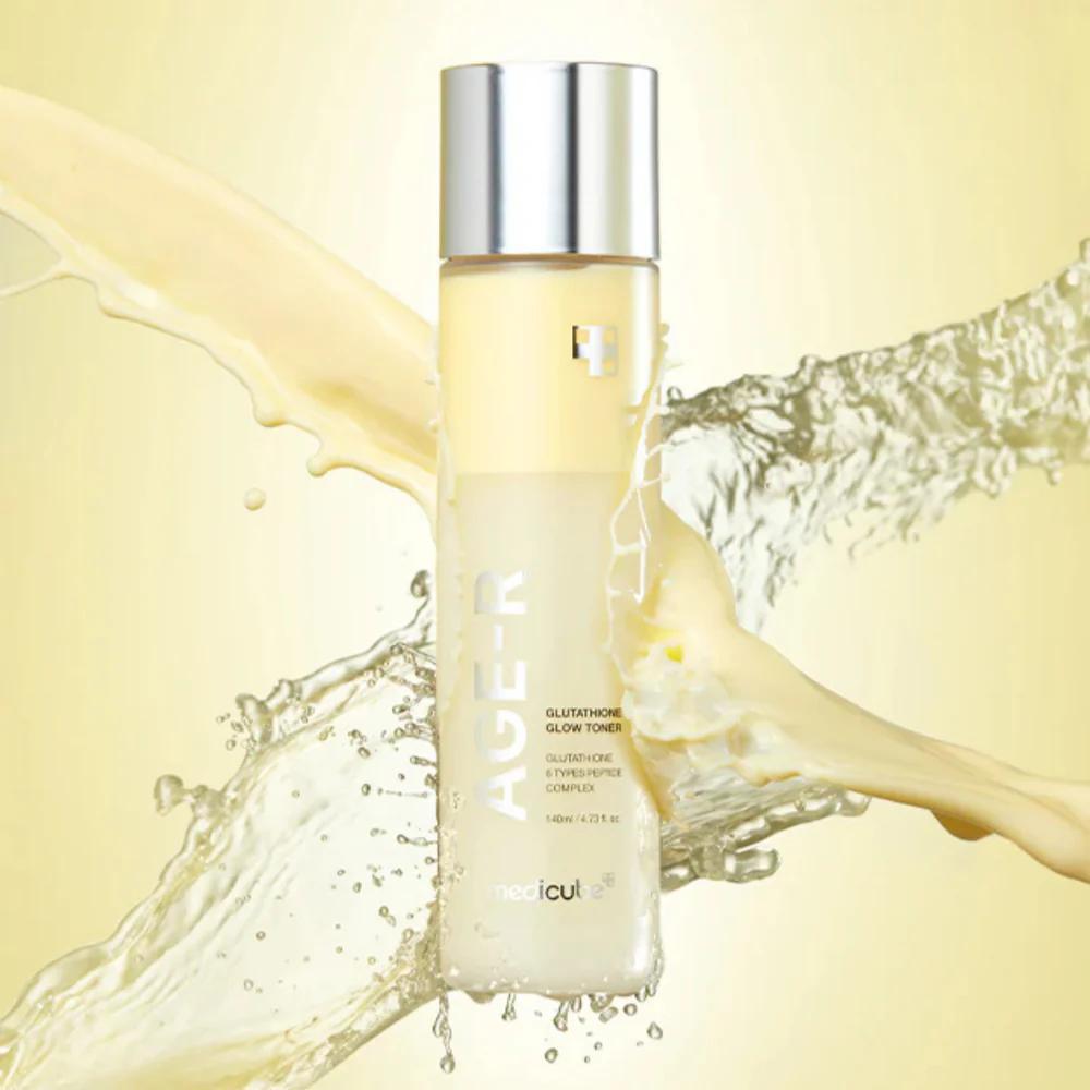 glutathione milky toner Medicube AGE-R Glutathione Glow Milk Toner 美蒂秋芙谷胱甘肽光彩胜肽爽肤水 140mL – Tao's