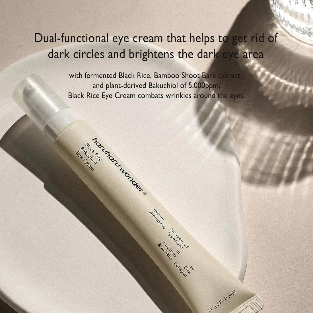 Haruharu WONDER - Black Rice Bakuchiol Eye Cream 黑米补骨脂酚眼霜 20ml