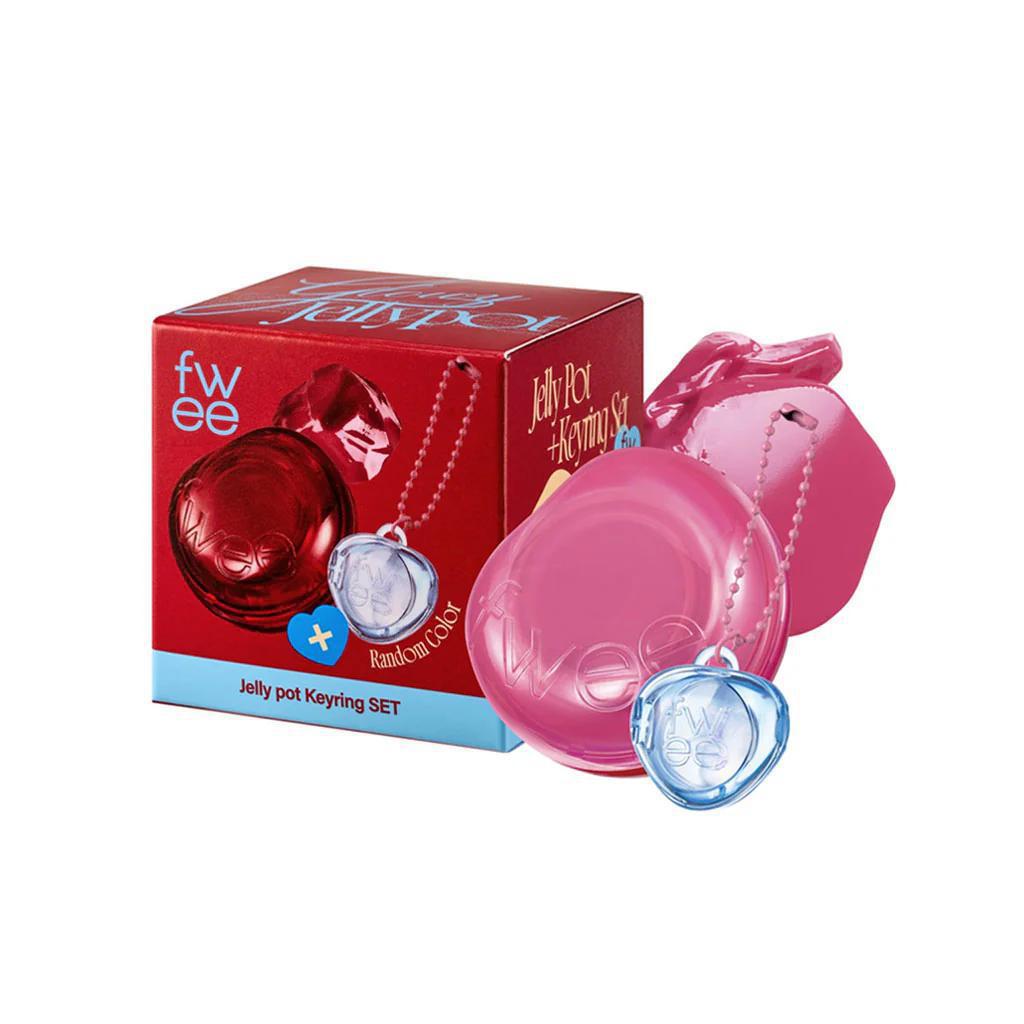 Fwee Keyring Lip & Cheek Glowy Jelly Pot 韩国Fwee唇颊两用亮泽果冻唇釉 4g