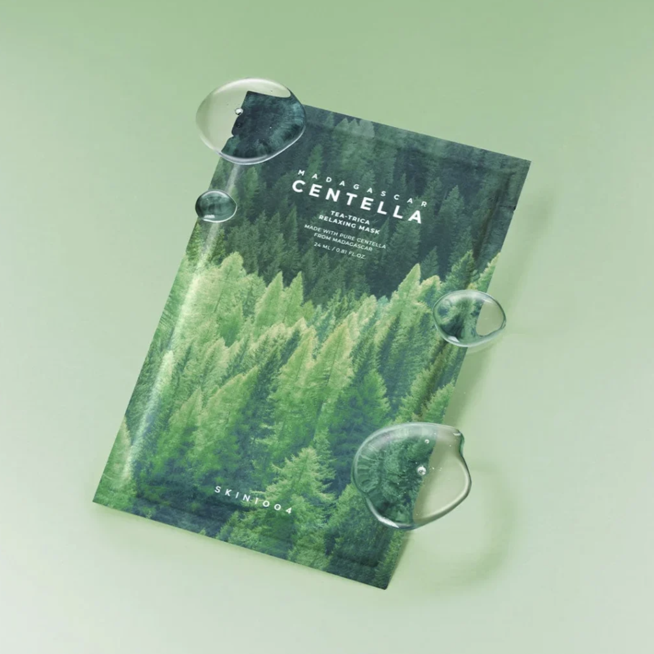 SKIN1004 Madagascar Centella Tea-Trica Relaxing Mask 理肤天使马达加斯加积雪草茶舒缓面膜