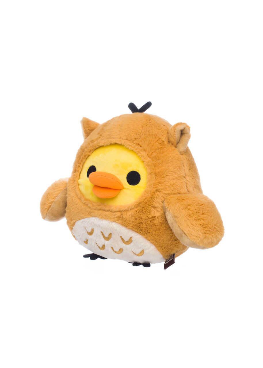 San-X Rilakkuma Kiiroitori Original Dressed As An Owl 轻松熊系列小黄鸡原创猫头鹰造型