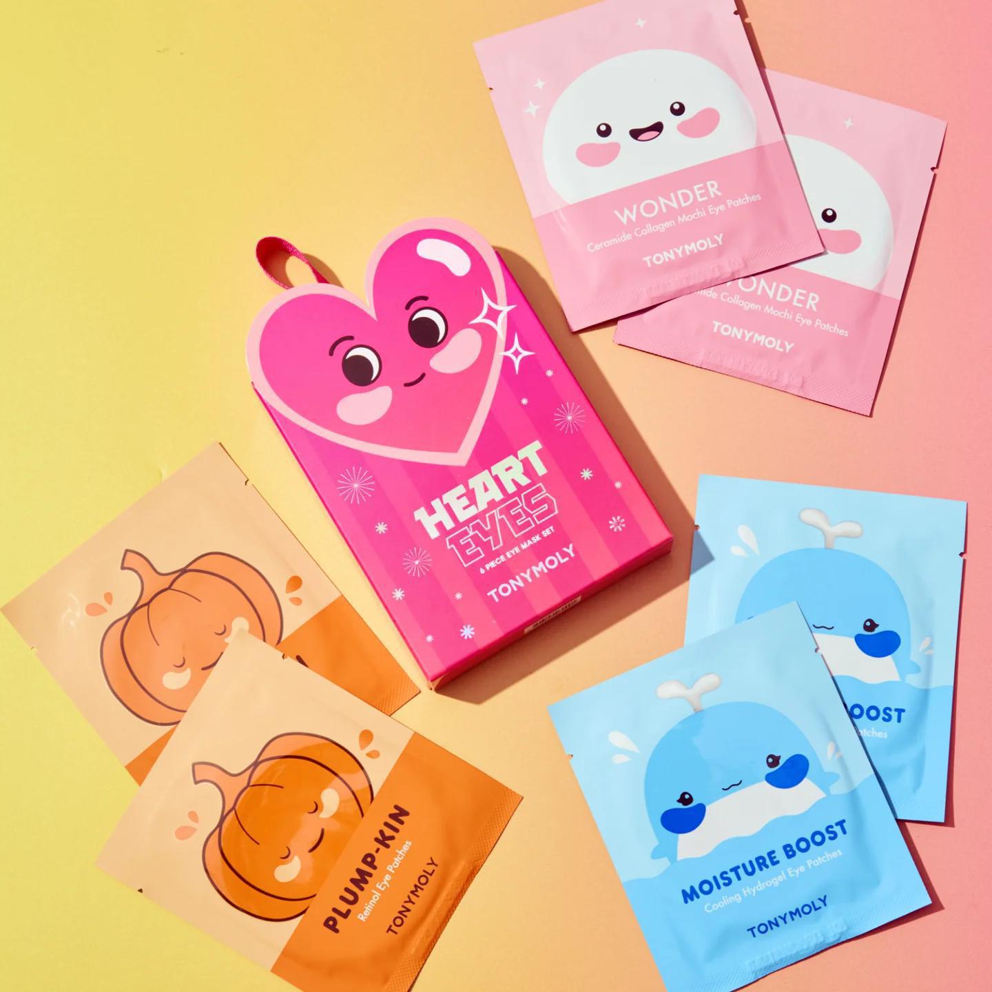 TONYMOLY Heart Eyes Mask Omament 魔法森林心形造型眼贴