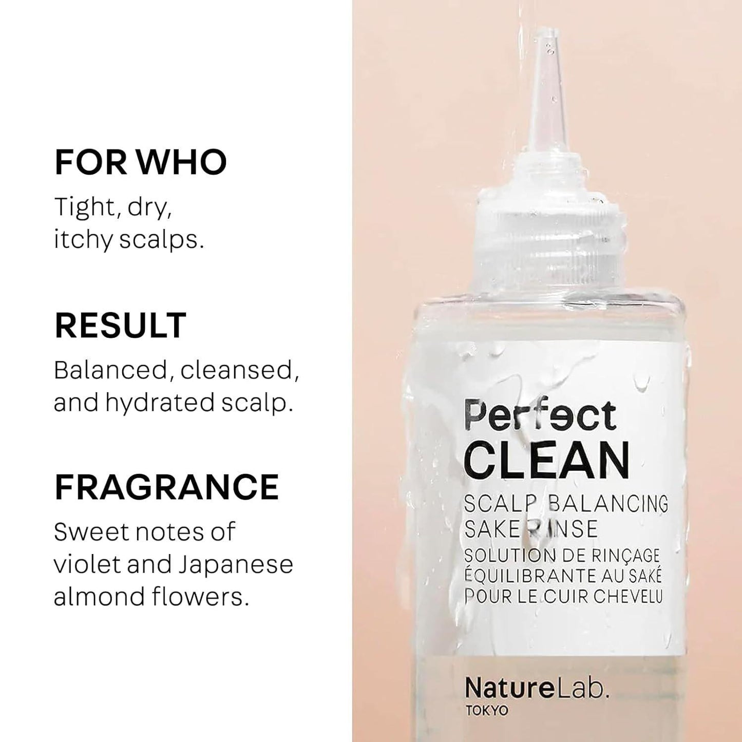 NatureLab Tokyo Perfect Clean Scalp Rinse 滋润清洁头皮护理 200mL
