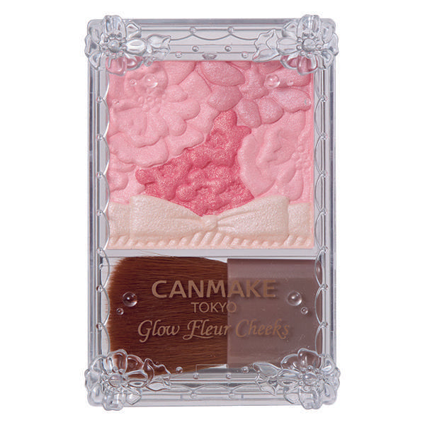 CANMAKE Glow Fleur Cheeks 17 Strawberry Milk Fleur 井田花瓣腮红
