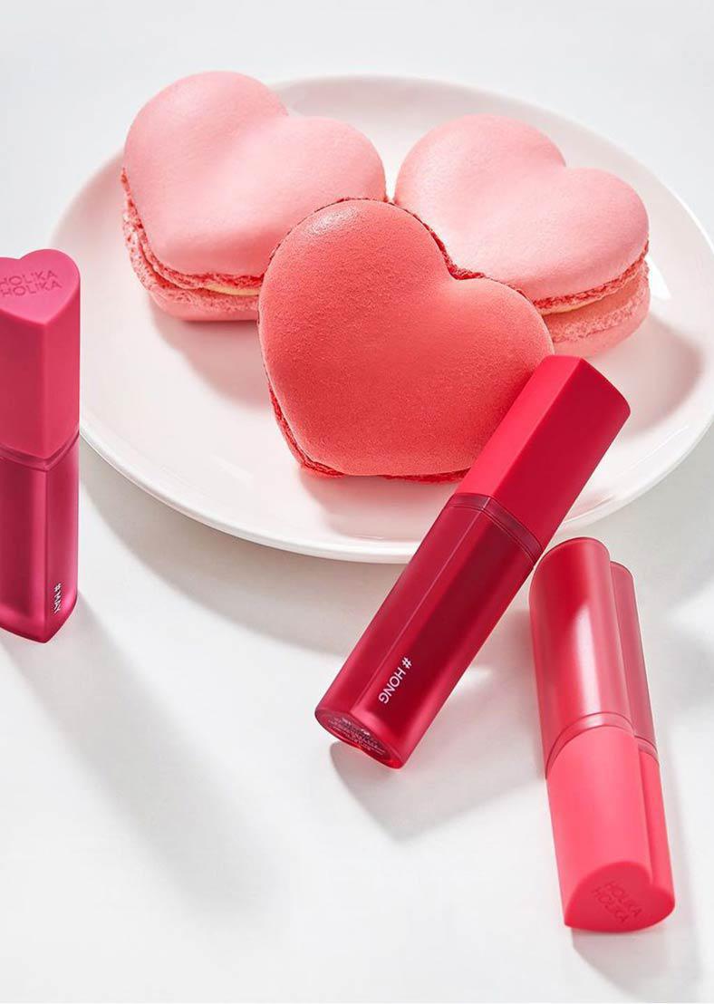 Holika Holika Heart Glow Tint Air 惑丽客水光镜面显色滋润爱心唇釉 3g