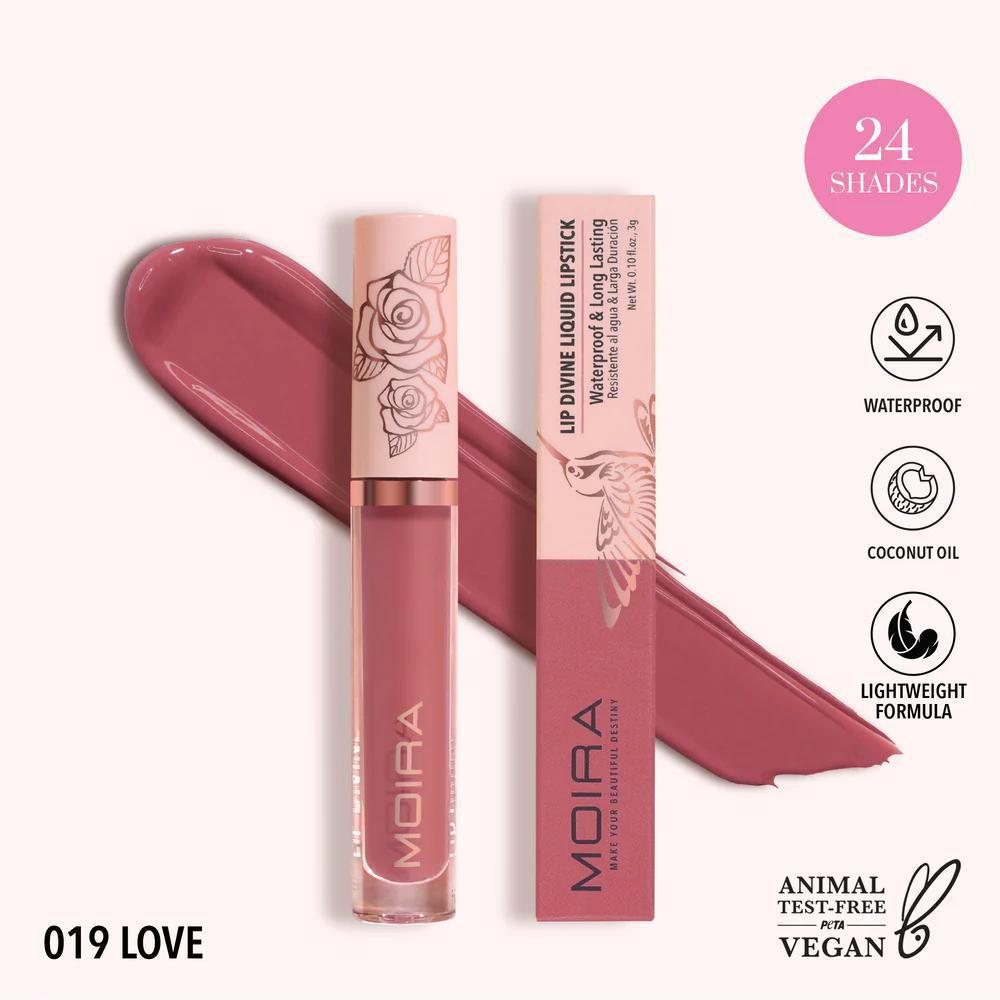 MOIRA Lip Divine Liquid Lipstick 滋润丝滑液体唇釉
