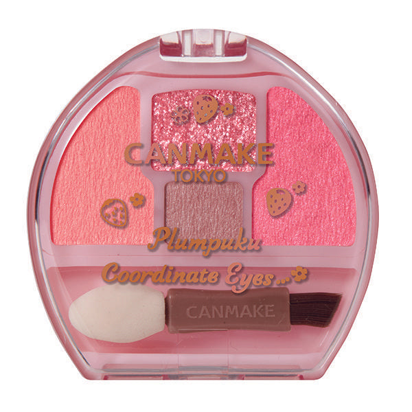 CANMAKE Plumpuku Coordinate Eyes 井田卧蚕眼影四色综合盘 1.4g