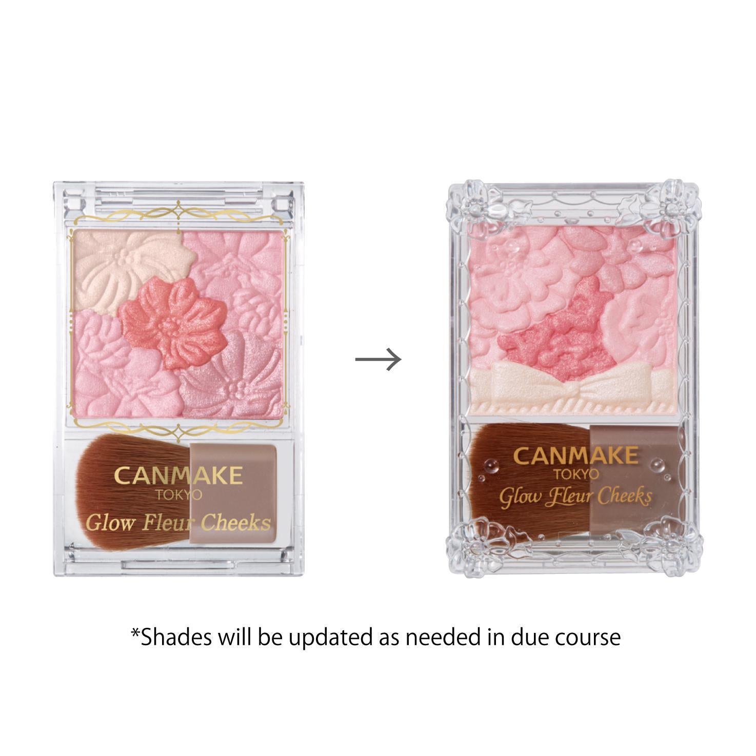 CANMAKE Glow Fleur Cheeks 17 Strawberry Milk Fleur 井田花瓣腮红