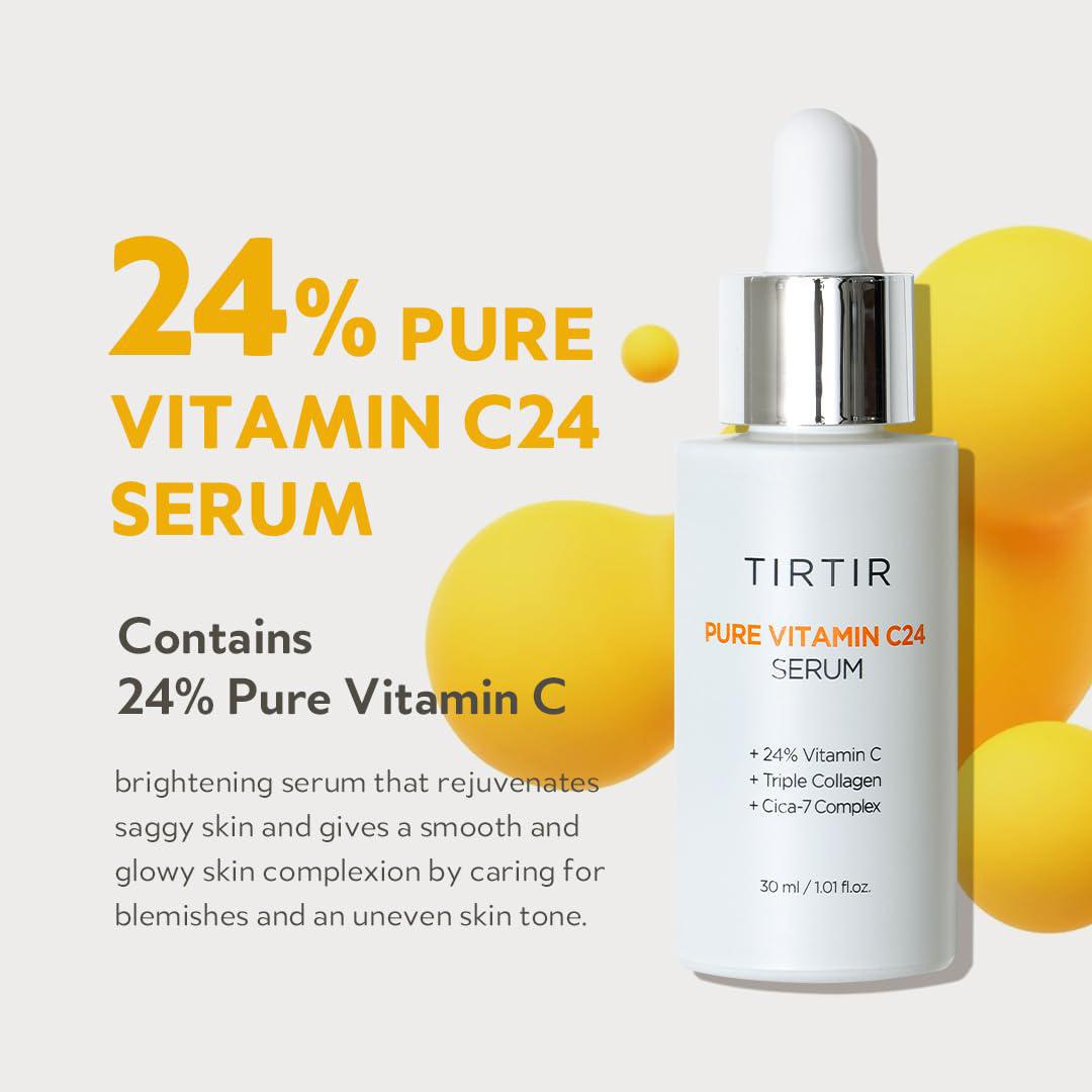 TIRTIR Pure Vitamin C 24% Serum 媞乐媞乐24%维生素C精华液 30mL