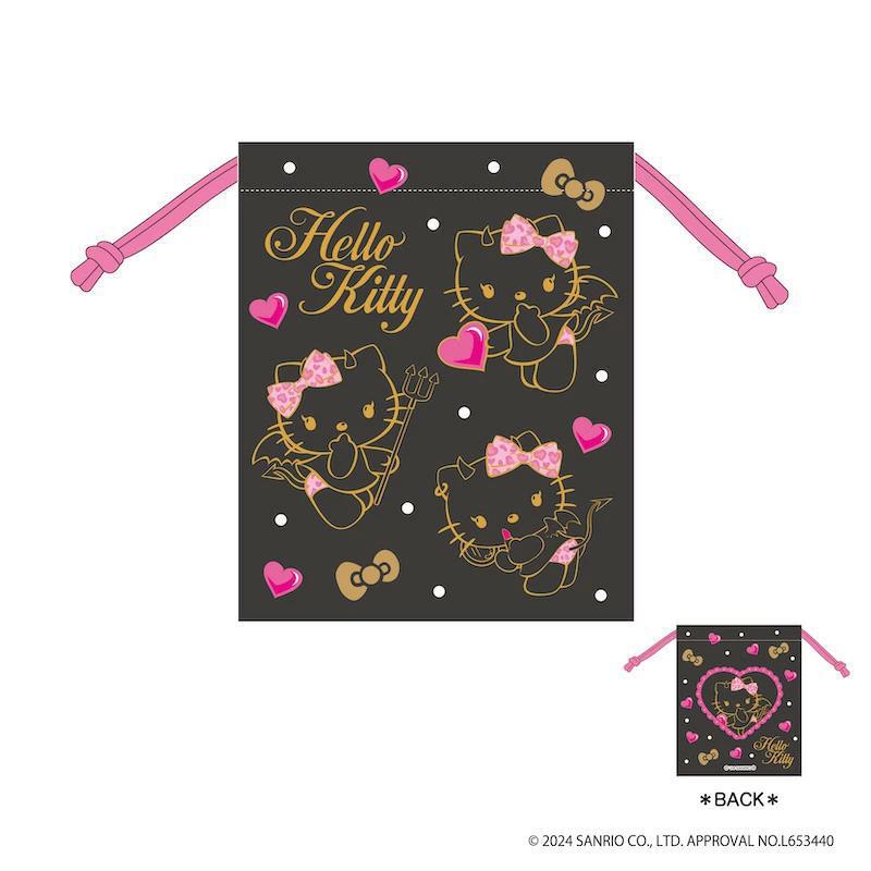 Hello Kitty 90s Drawstring Bag 凯蒂猫90年代抽绳袋