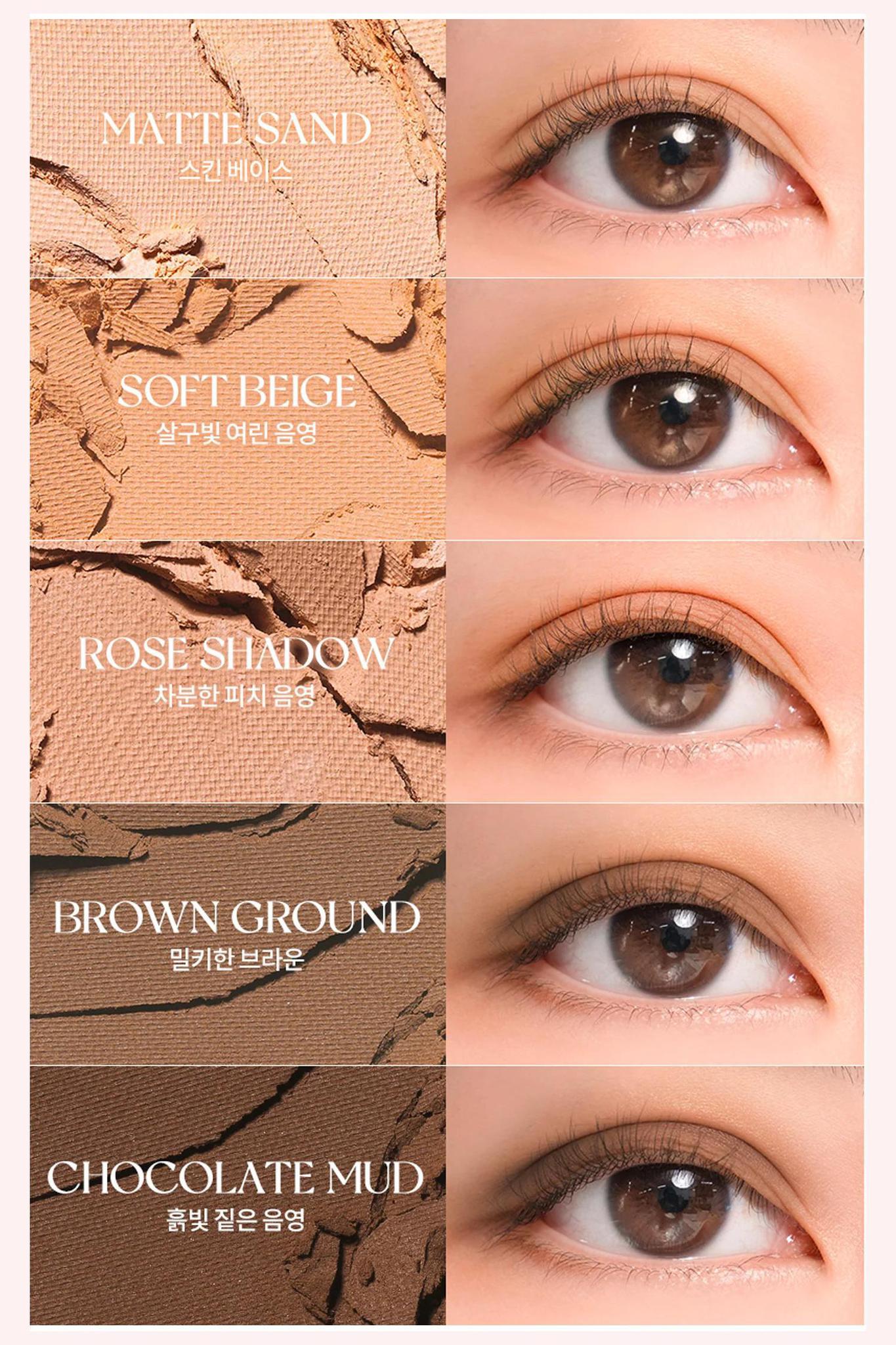 Rom&nd Better Than Palette 柔魅得哑光眼影盘 7.5g