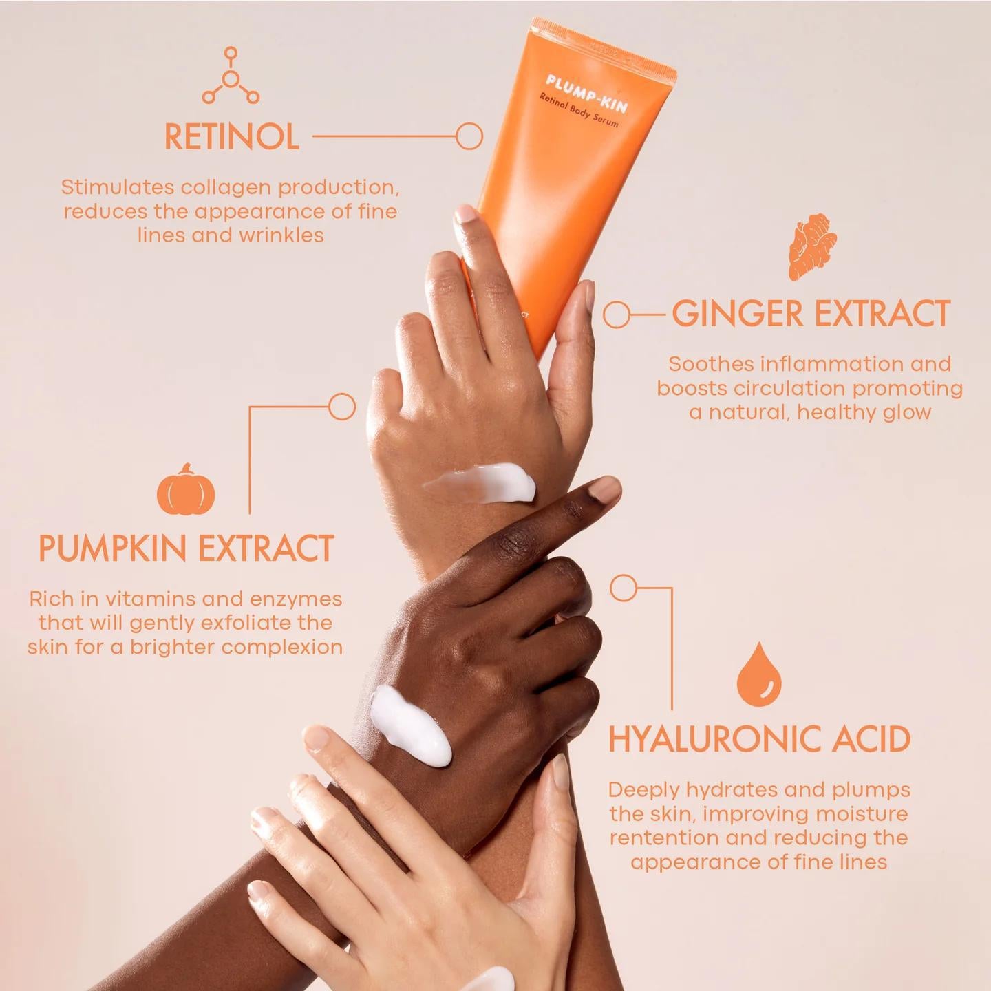 TONYMOLY Piumpkin Retinol Body Serum 魔法森林视黄醇身体精华乳 120mL