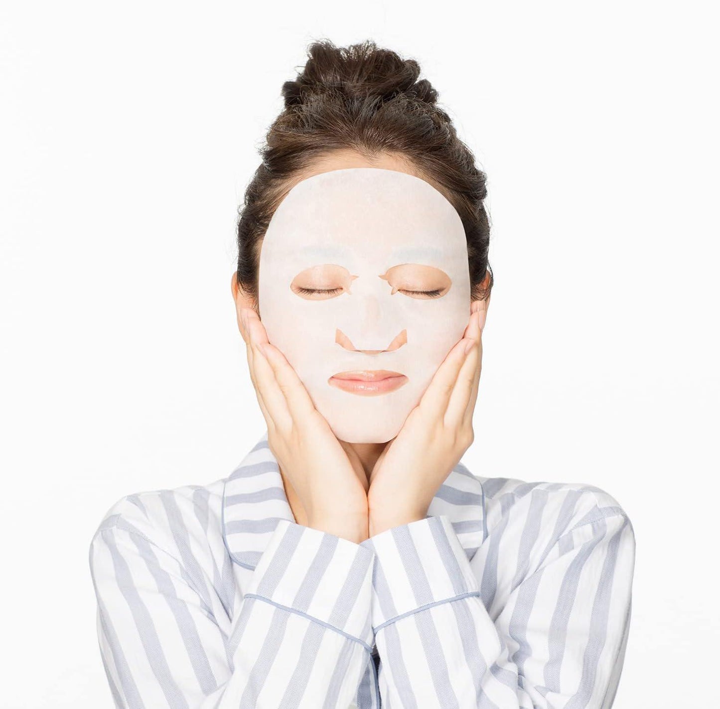 BCL Saborino Morning Face Mask Rice 碧芯珞日本北海道玄米滋润补水早安面膜 28pcs