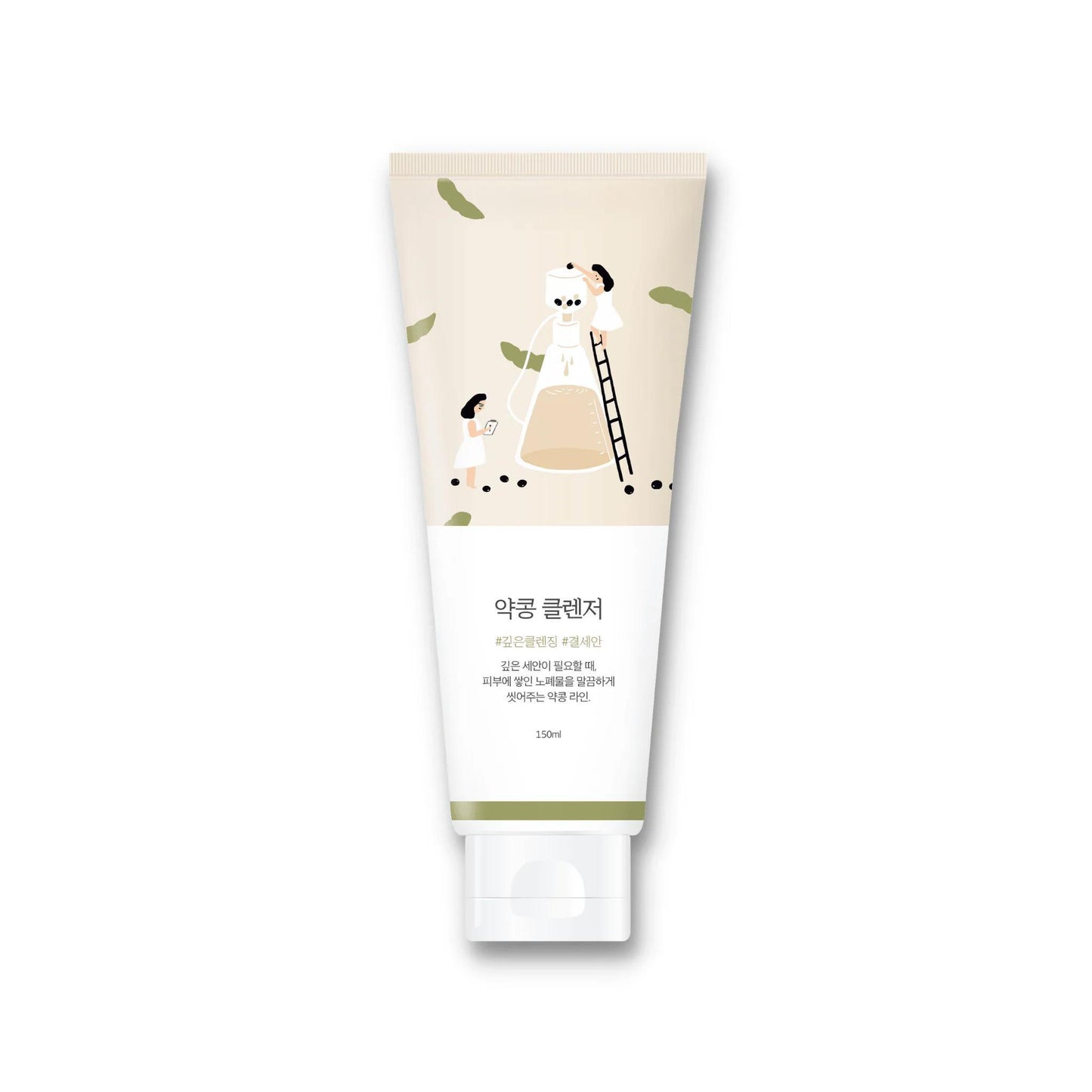 ROUND LAB Soybean Cleanser 柔恩莱大豆滋养洁面乳 150mL