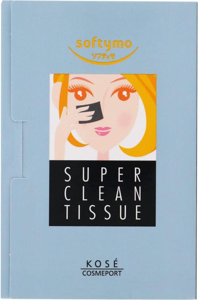 KOSE Softymo Oil Free Black Sheet 高丝清爽控油吸油纸 60枚