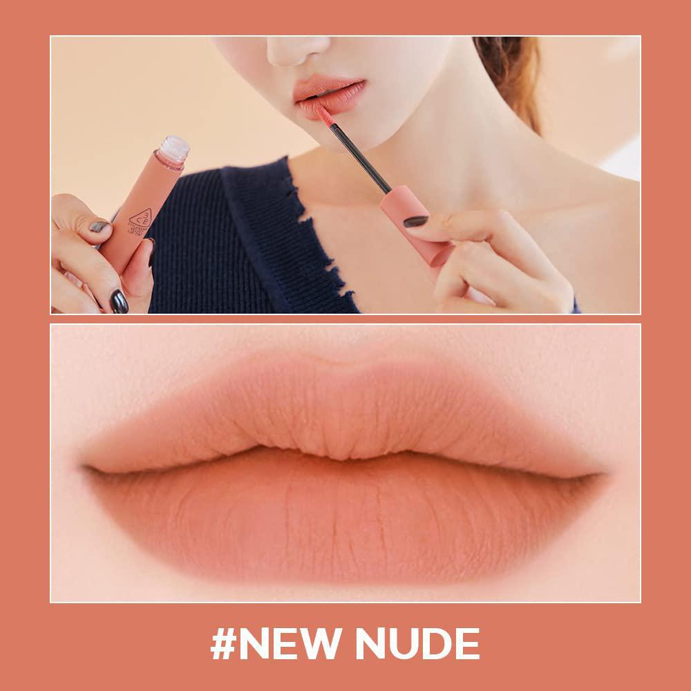 3CE Velvet Lip Tint 01 # New nude 韩国3CE细管丝绒唇釉 - 吃土色