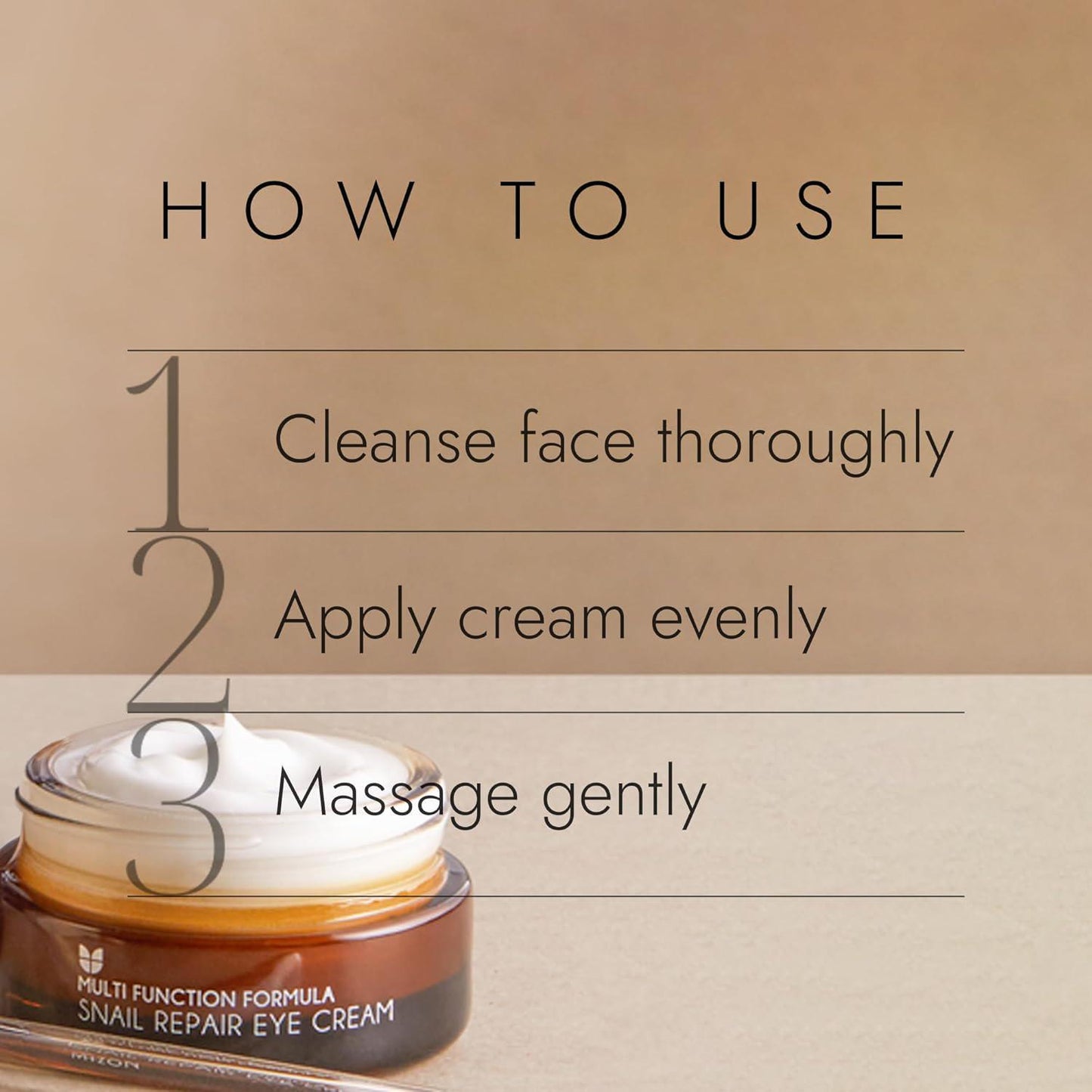 MIZON Snail Repair Eye Cream 谜之芬蜗牛修复眼霜 25mL