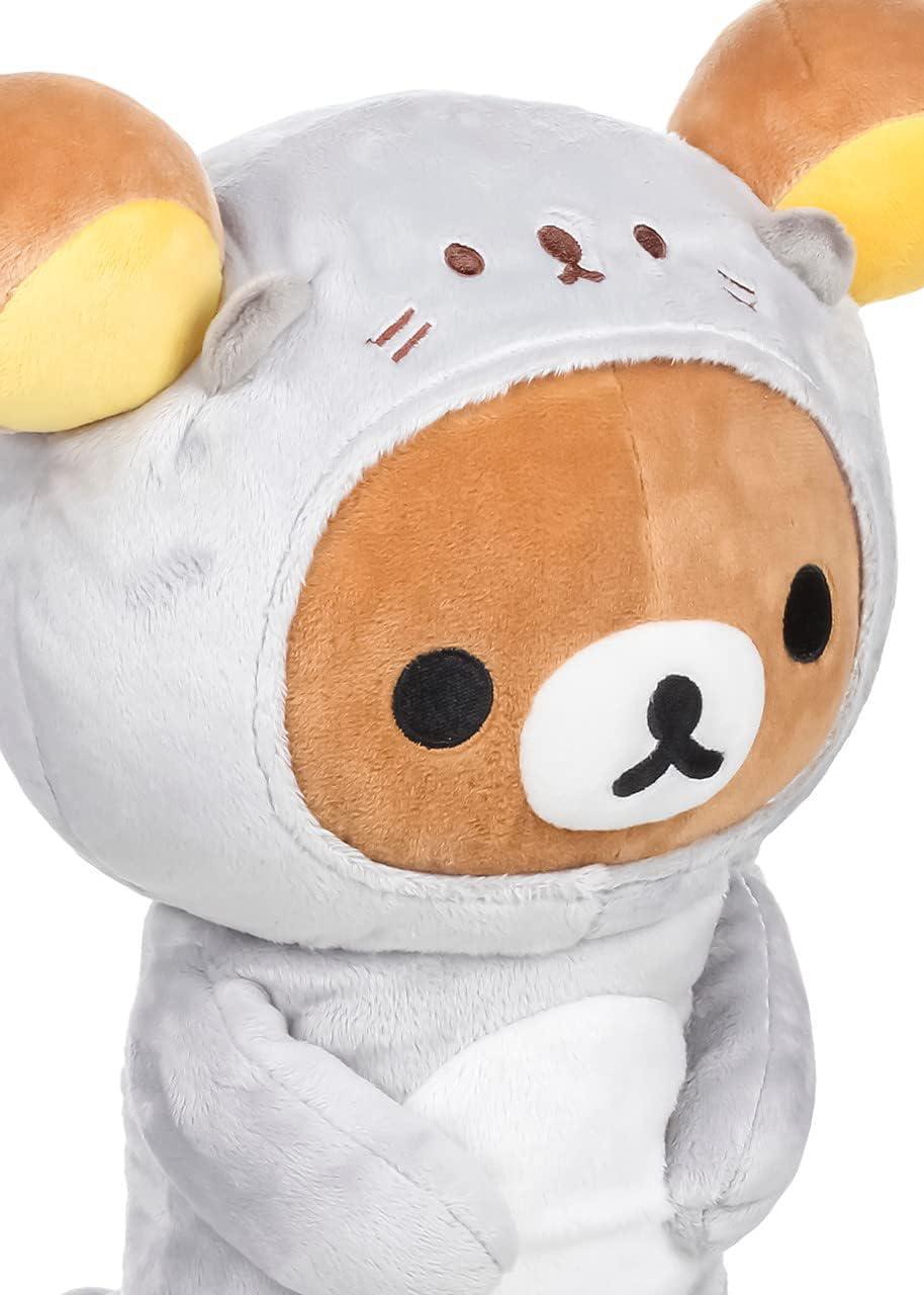 San-X Rilakkuma Sea Otter Plush Doll 轻松熊海獭毛绒玩偶