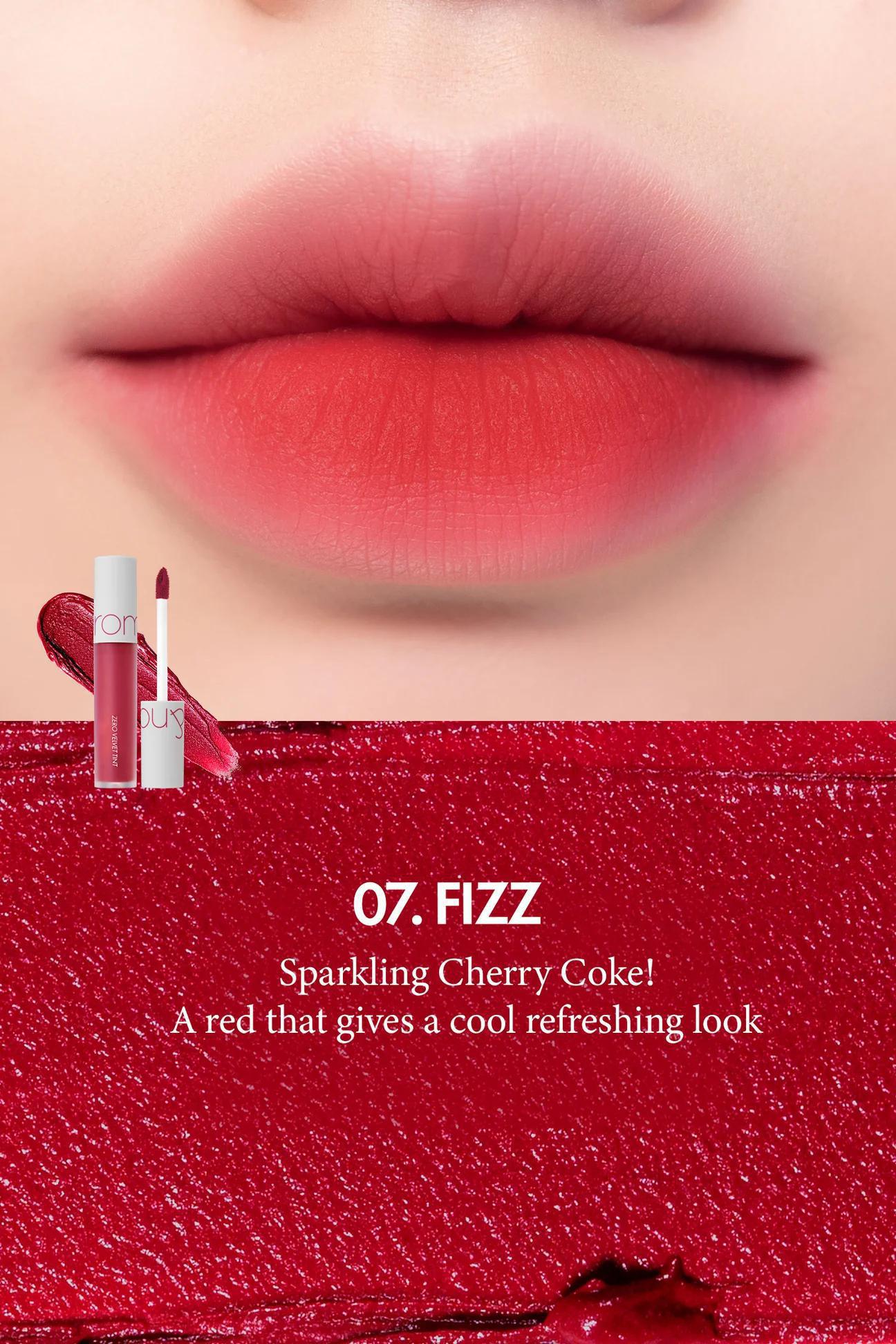 Rom&nd Zero Velvet Tint 柔魅得哑光雾面丝绒唇釉