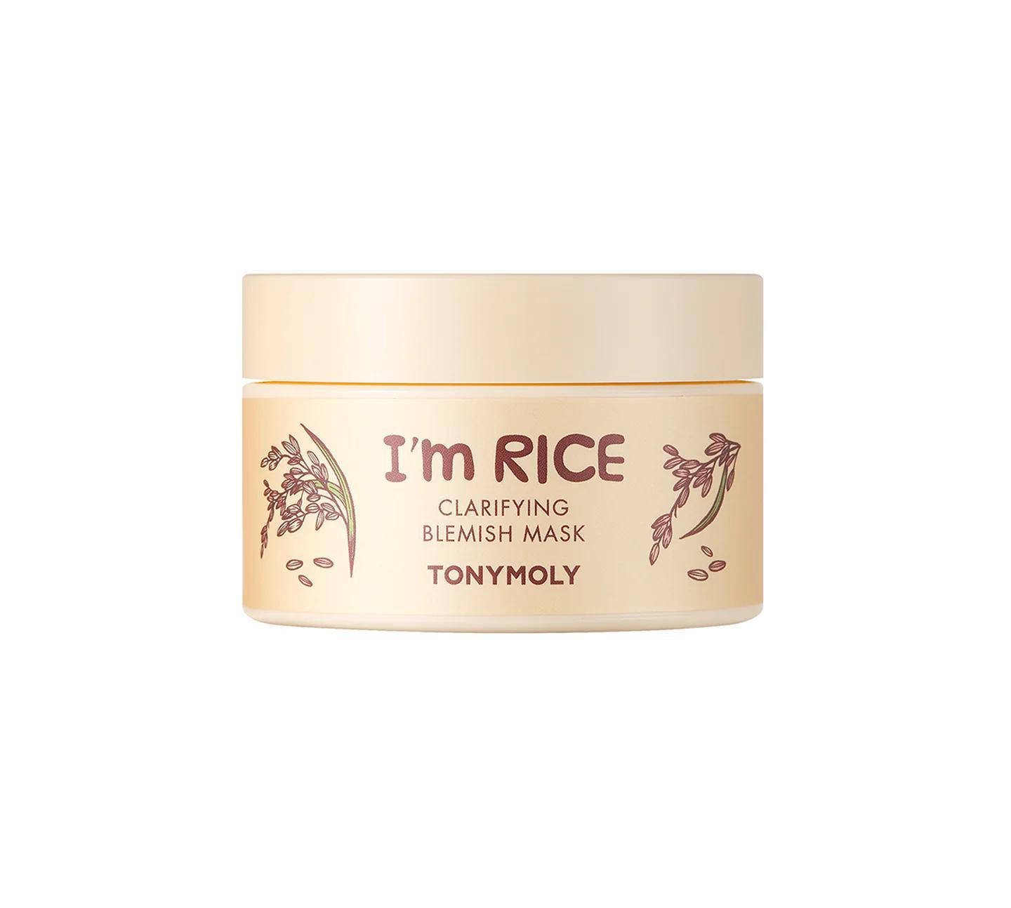 TONYMOLY I'm Rice Clarifying Blemish Mask 魔法森林大米净肤祛斑面膜 100mL