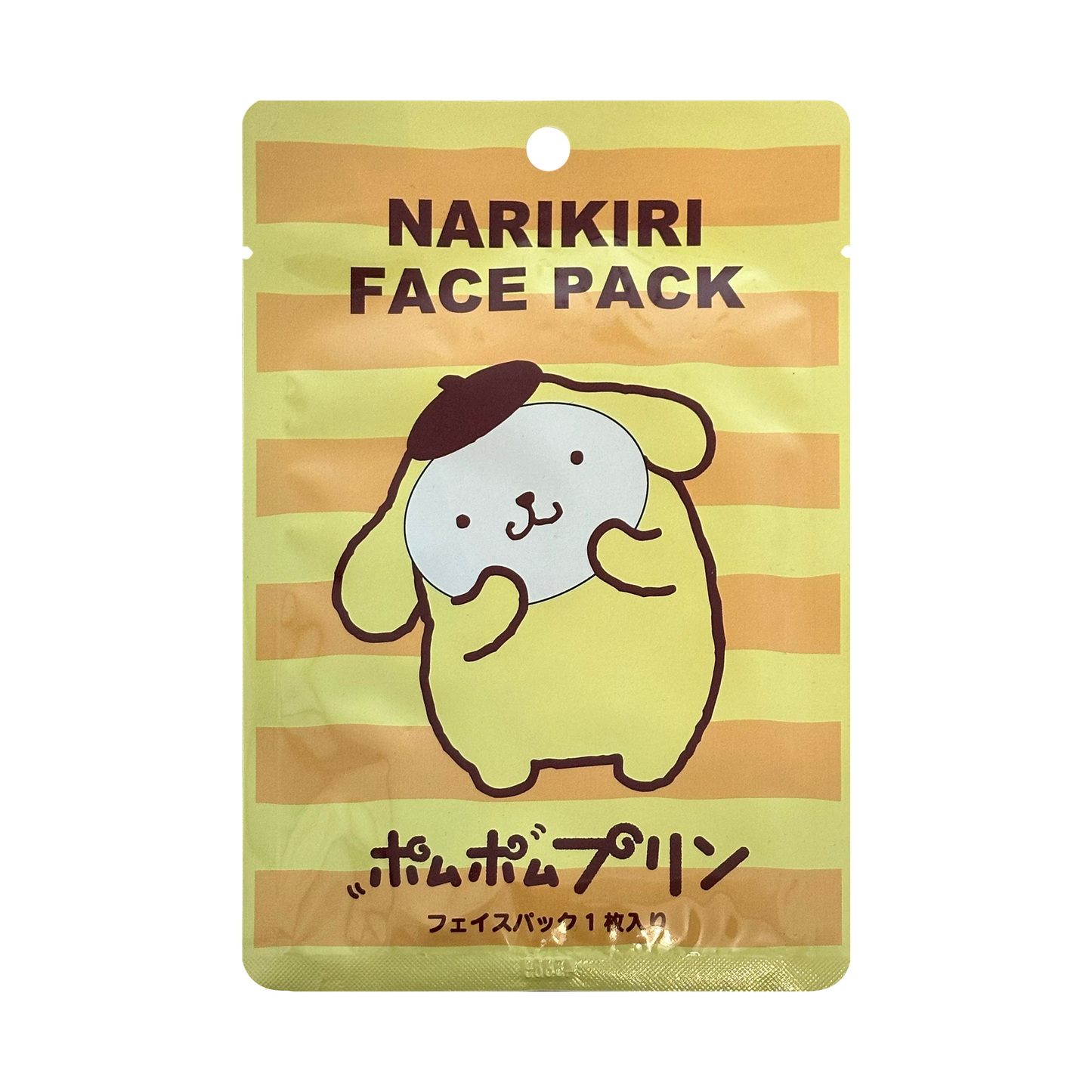 ASUNAROSYA Sanrio Face Mask 日本ASUNAROSYA三丽鸥保湿补水彩绘卡通鬼脸面膜 1p