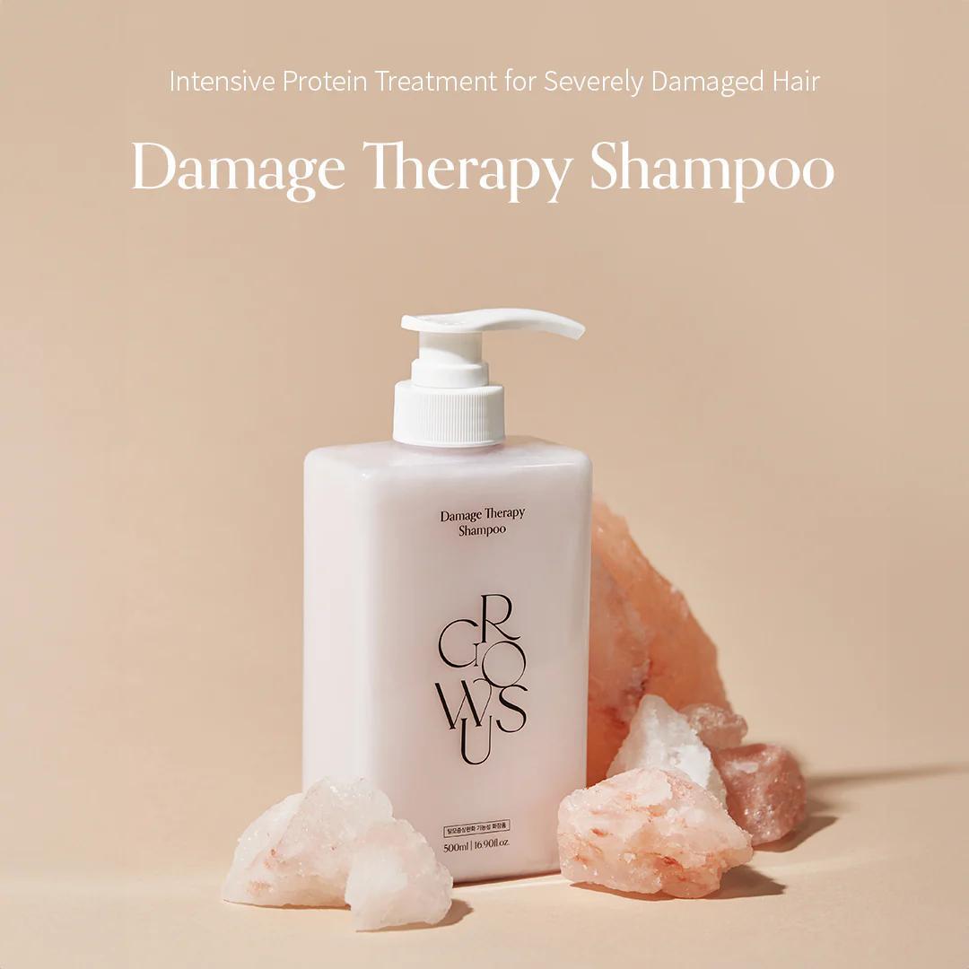 Growus Damage Therapy Shampoo 韩国Growus损伤修复洗发水 500mL