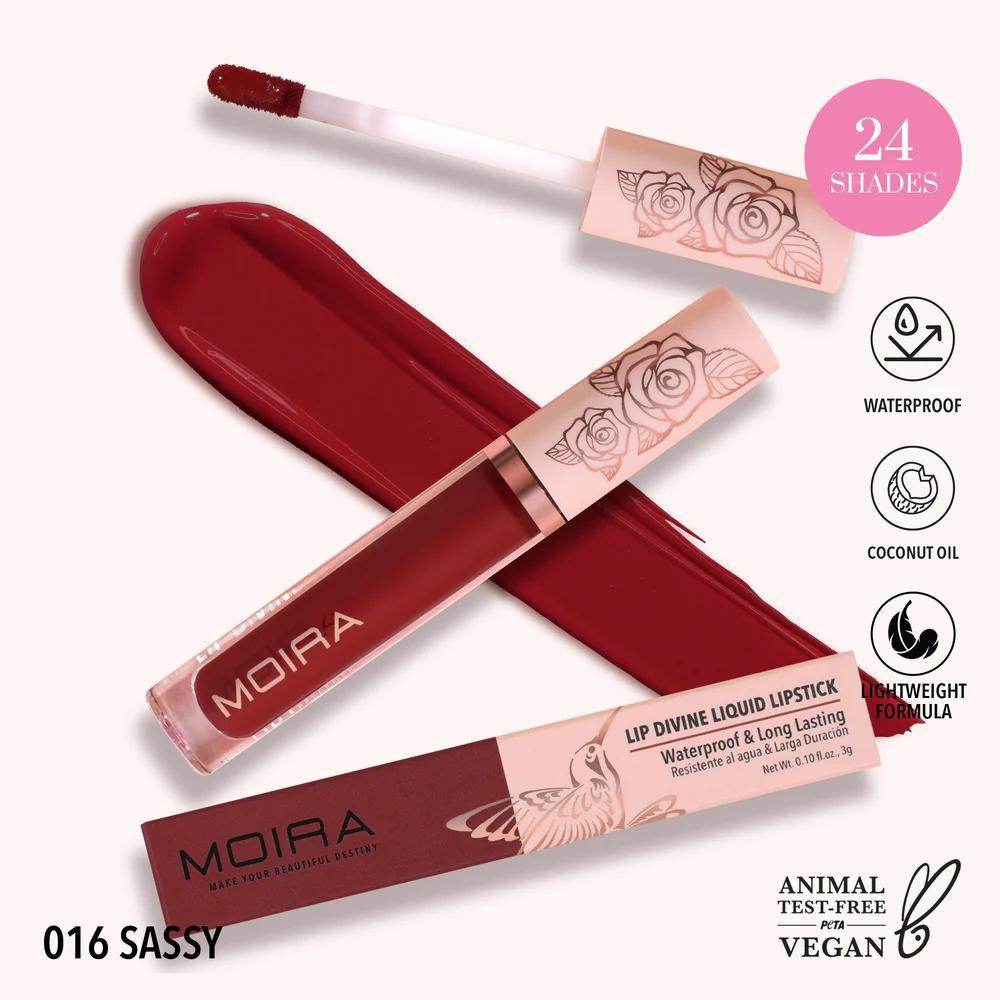MOIRA Lip Divine Liquid Lipstick 滋润丝滑液体唇釉