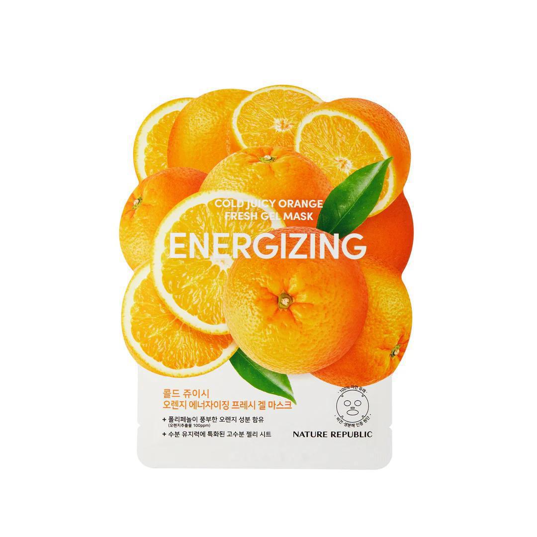 Nature Republic Cold Juicy Fresh Gel Mask 自然乐园水果凉感保湿面膜 1pc