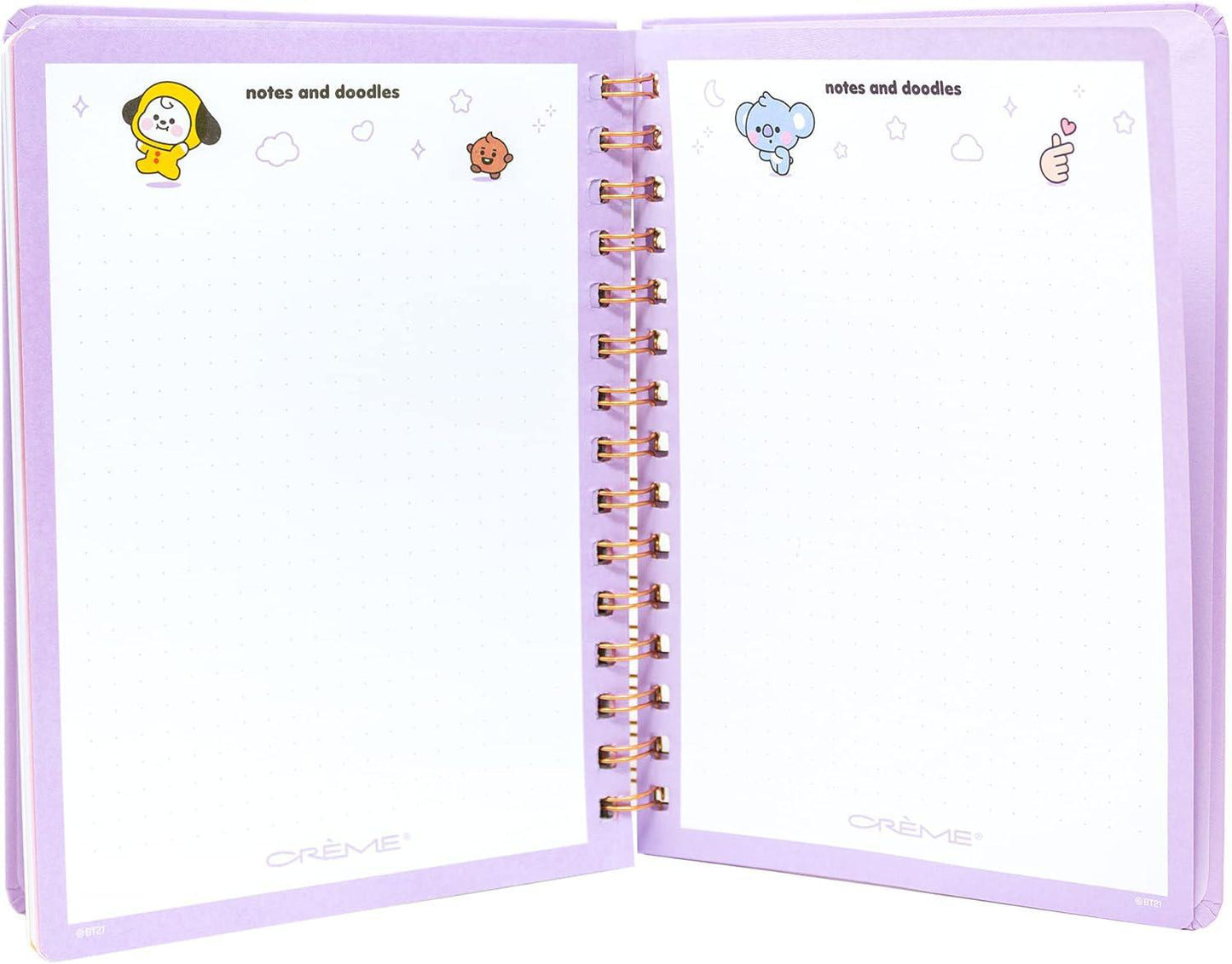 The Creme Shop BT21 Baby Skincare Diary 宇宙明星护肤日记本