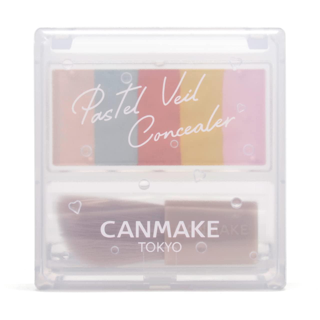 CANMAKE Pastel Veil Concealer 井田五色遮瑕高光修容粉 1.8g