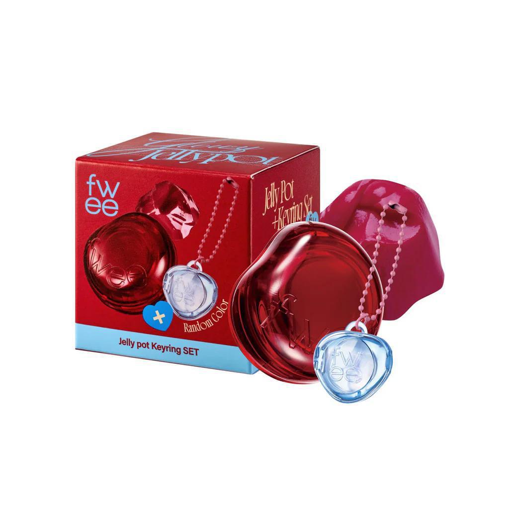 Fwee Keyring Lip & Cheek Glowy Jelly Pot 韩国Fwee唇颊两用亮泽果冻唇釉 4g