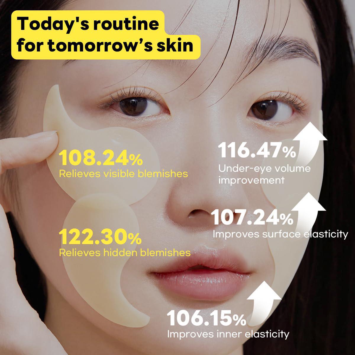 Mediheal Vita Collagen Eye Ampoule Patch 美迪惠尔视黄醇胶原蛋白保湿抗衰眼膜 60pcs
