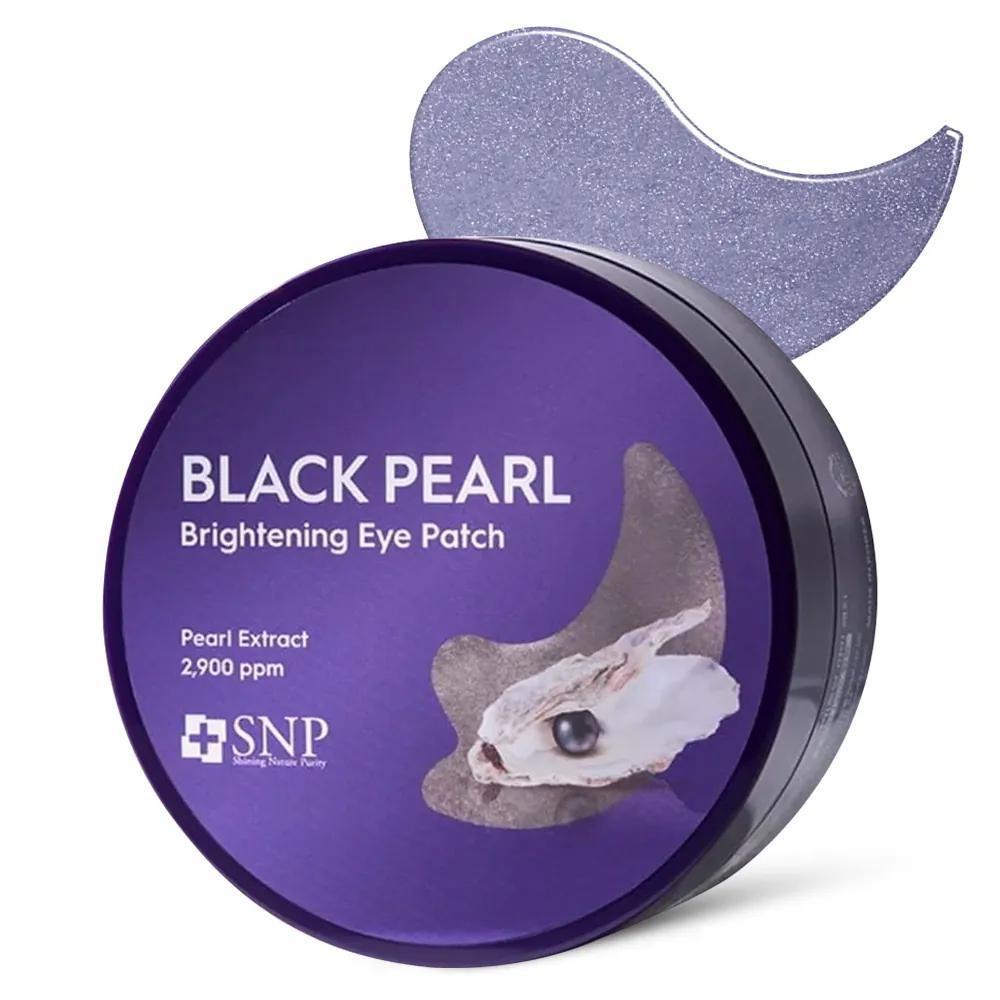 SNP Black Pearl Brightening Eye Patch 韩国SNP黑珍珠亮白眼膜 60ea