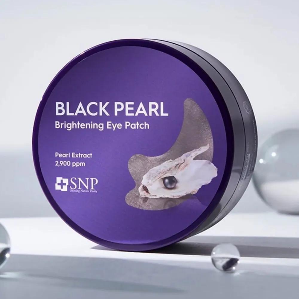 SNP Black Pearl Brightening Eye Patch 韩国SNP黑珍珠亮白眼膜 60ea