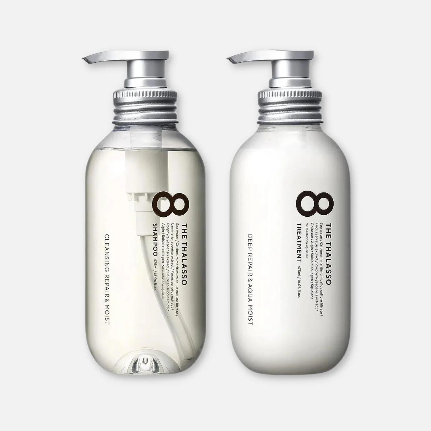 8 THE THALASSO Moist Shampoo / Treatment 涧净神经酰胺海茴香