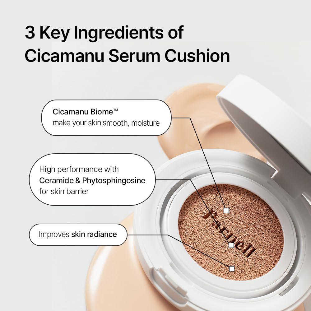 Parnell Cicamanu Serum Cushion 帕奈儿精华气垫粉底 15g