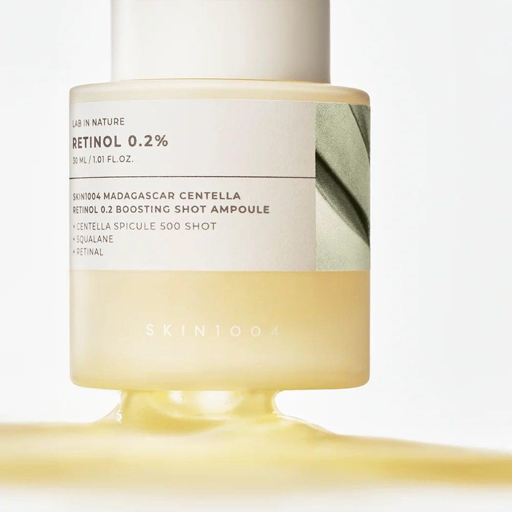 SKIN1004 Madagascar Centella Retinol 0.2 Boosting Shot Ampoule 理肤天使马达加斯加积雪草视黄醇0.2强效保湿精华 30mL