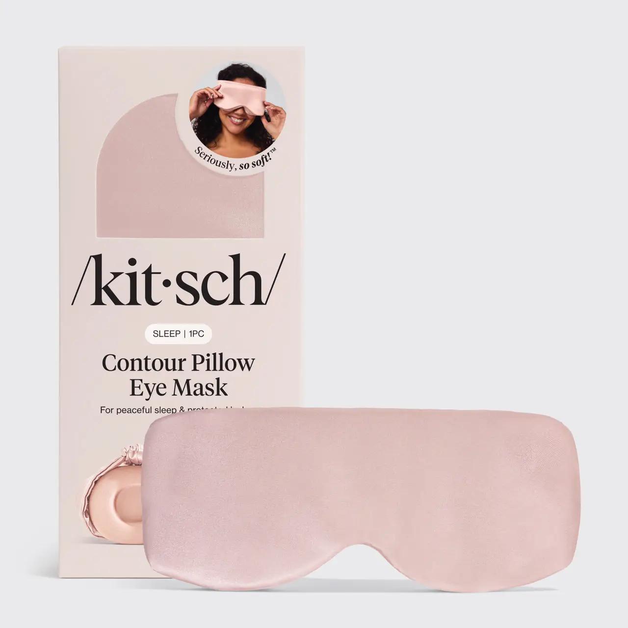 Kitsch Blush Contour Pillow Eye Mask 曲线枕形眼罩