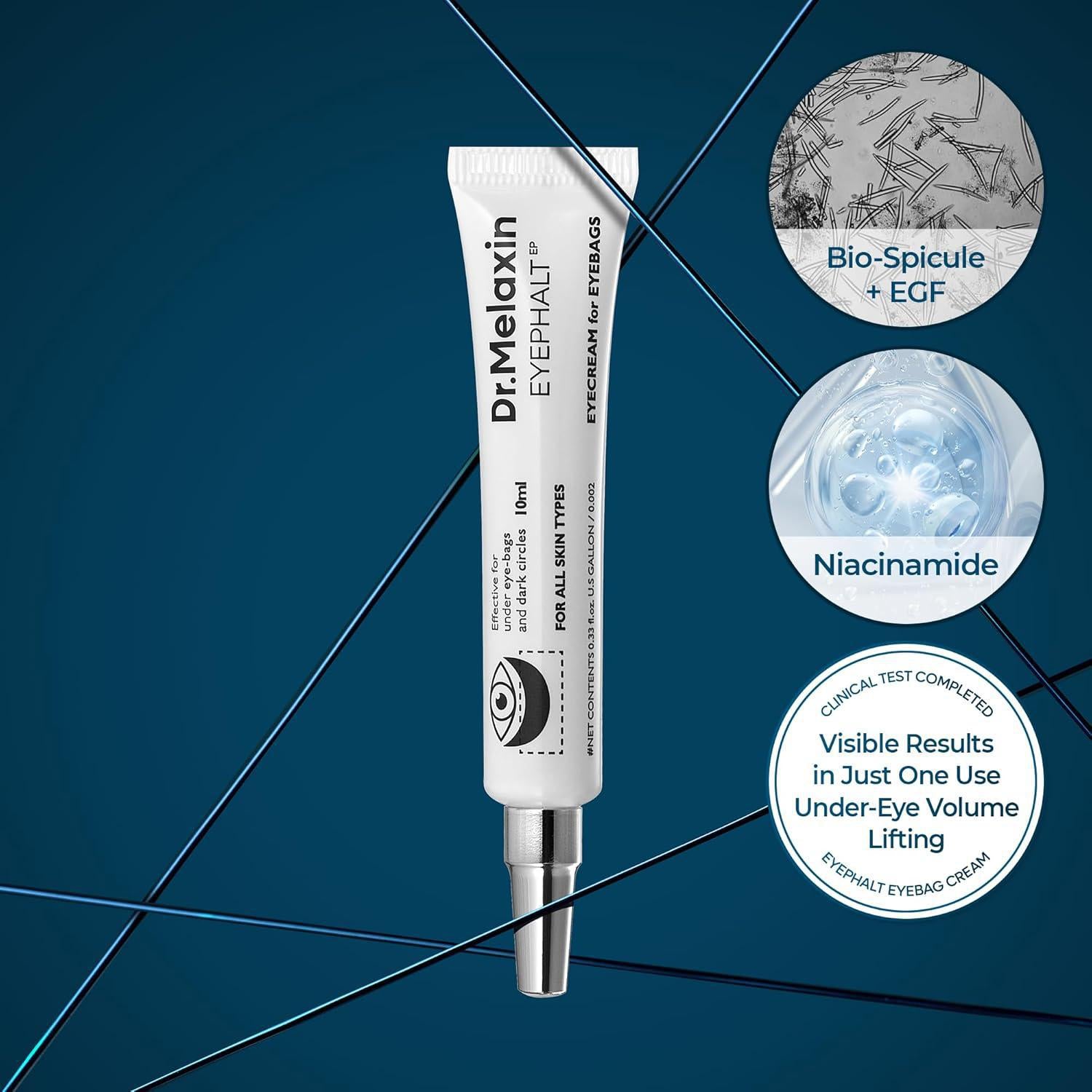 Dr.Melaxin Eyephalt Eyebag Cream 韩国修护眼霜提拉眼周淡化细纹 10mL