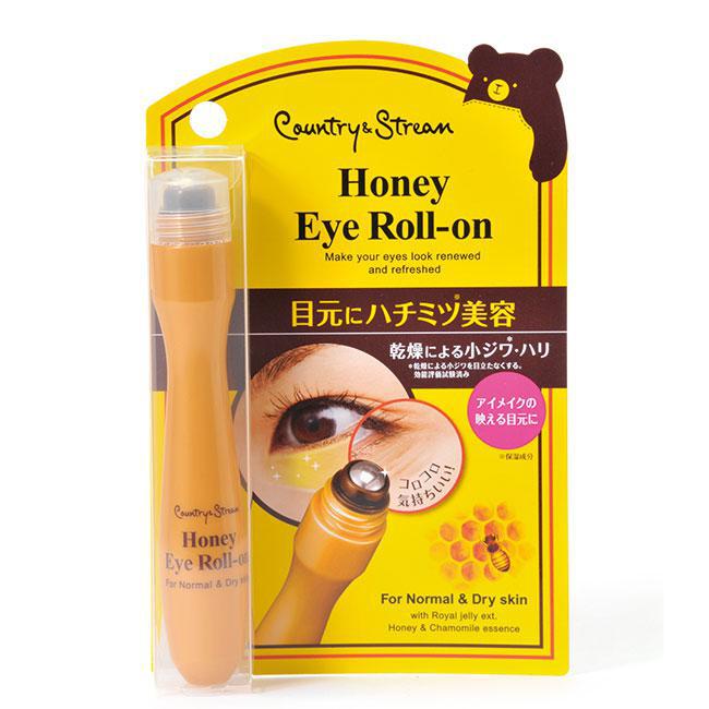 Country & Stream Natural Eye Roll-On 日本Country & Stream蜂蜜精华轻薄保湿眼霜(滚珠式)