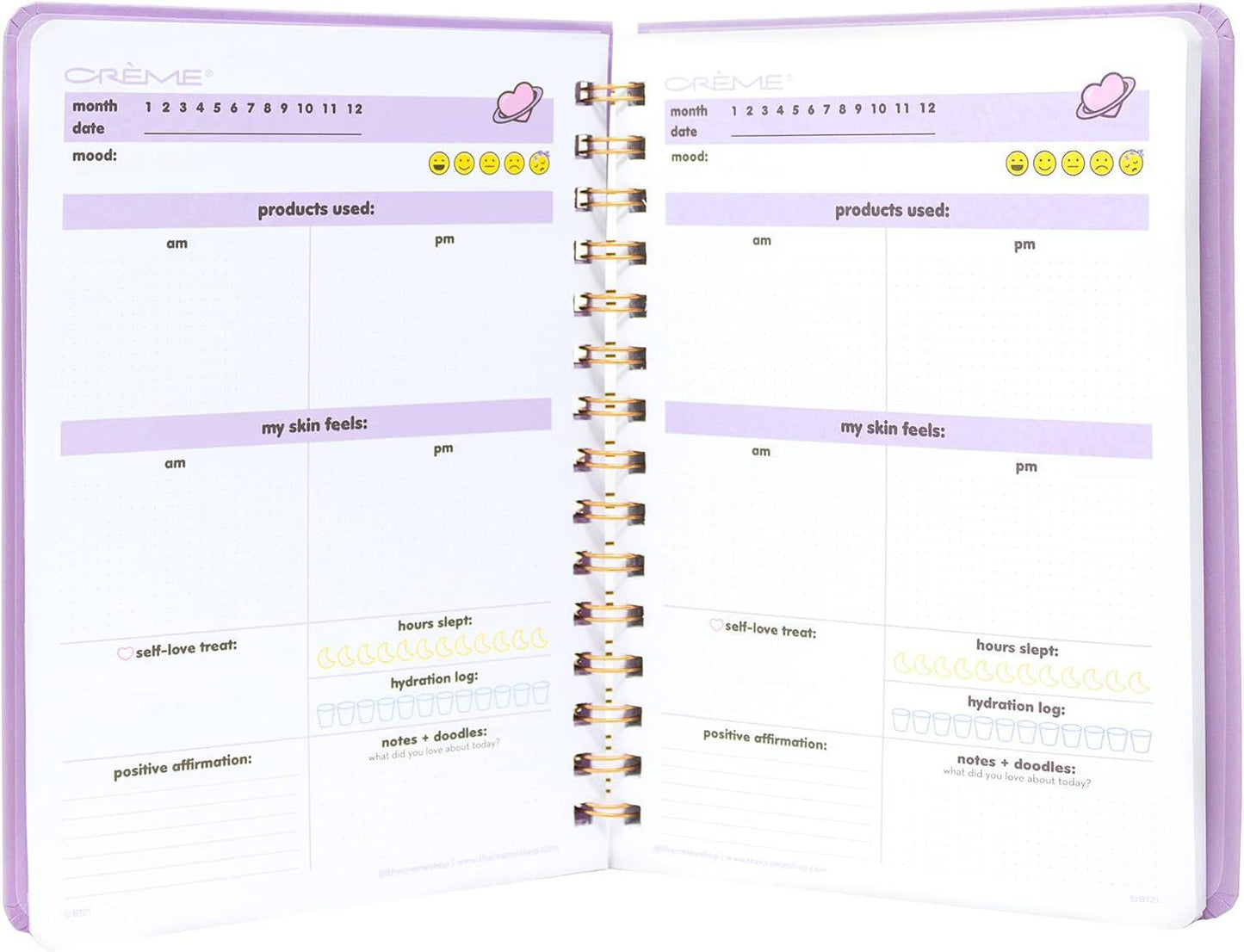 The Creme Shop BT21 Baby Skincare Diary 宇宙明星护肤日记本