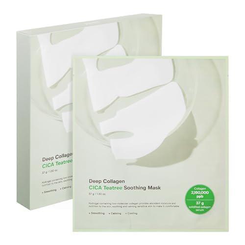 Sungboon Editor Deep Collagen Cica Teatree Soothing Mask 韩国Sungboon Editor深层胶原蛋白茶树隔夜面膜 4ea