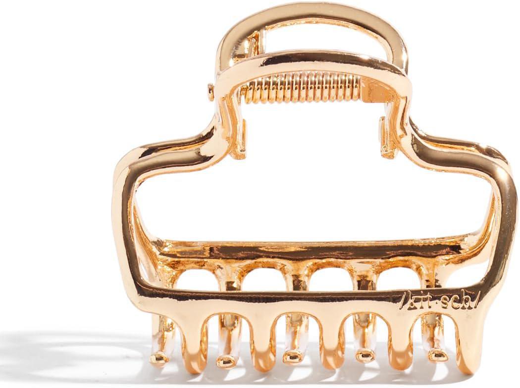 Kitsch Metal Medium Open Shape Puffy Claw Clip 中号开口金属蓬松抓夹