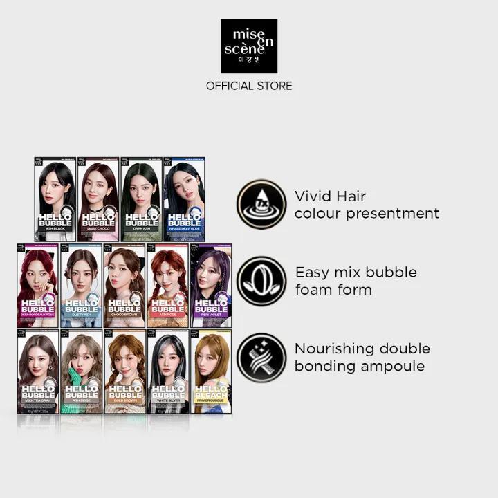 Mise-en-scene New Hello Bubble 魅尚萱新款泡泡染发剂